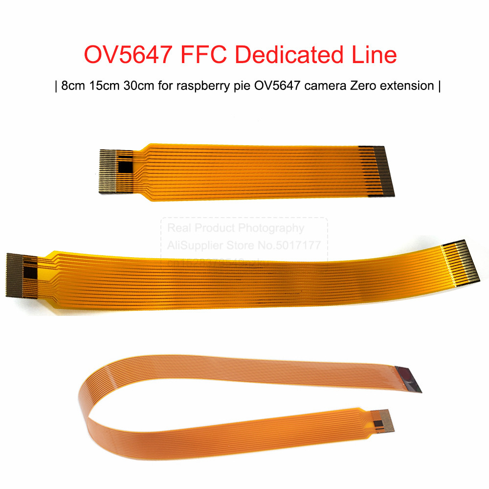 Pi Camera Cable - Línea dedicada FFC de 8cm, 15cm
