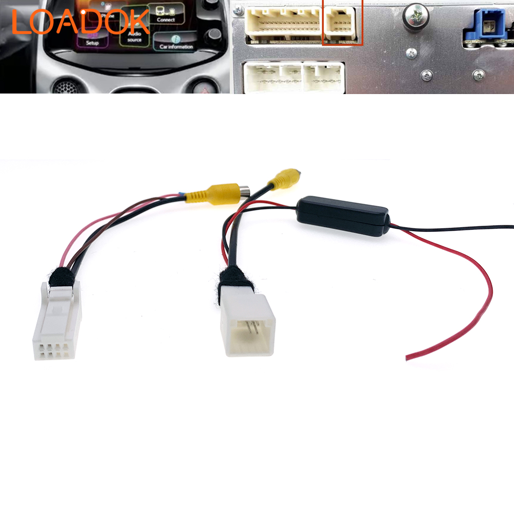 Pi Camera Cable - Radio de coche de 8 pines