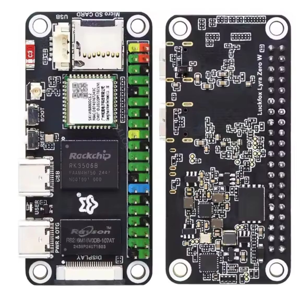 Pi Display - Placa Linux Luckfox Lyra Zero W