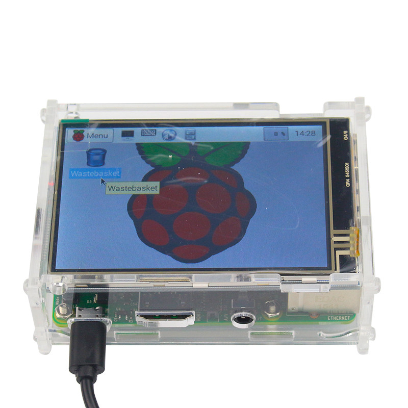 Pi Display - Pantalla táctil LED TFT de 3,5