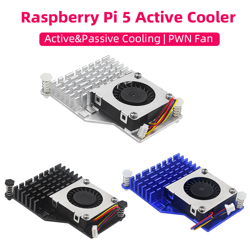 Pi 5 Case - Raspberry Pi 5 enfriador activo disipador
