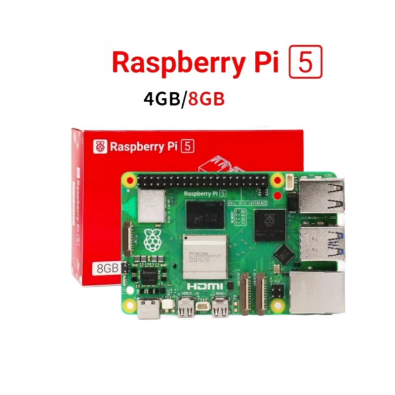 Raspberry Pi 5 - Raspberry Pi 5B 4G/8GB, Placa de