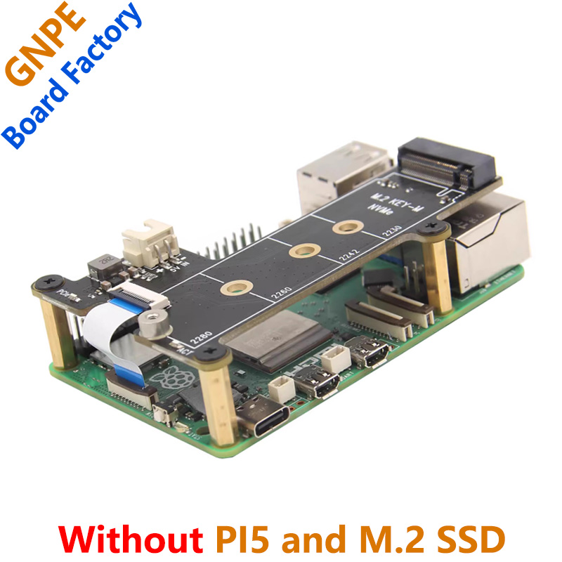 Raspberry Pi 5 PCIE M.2 NVMe P - Pi Cooler reseña y precio