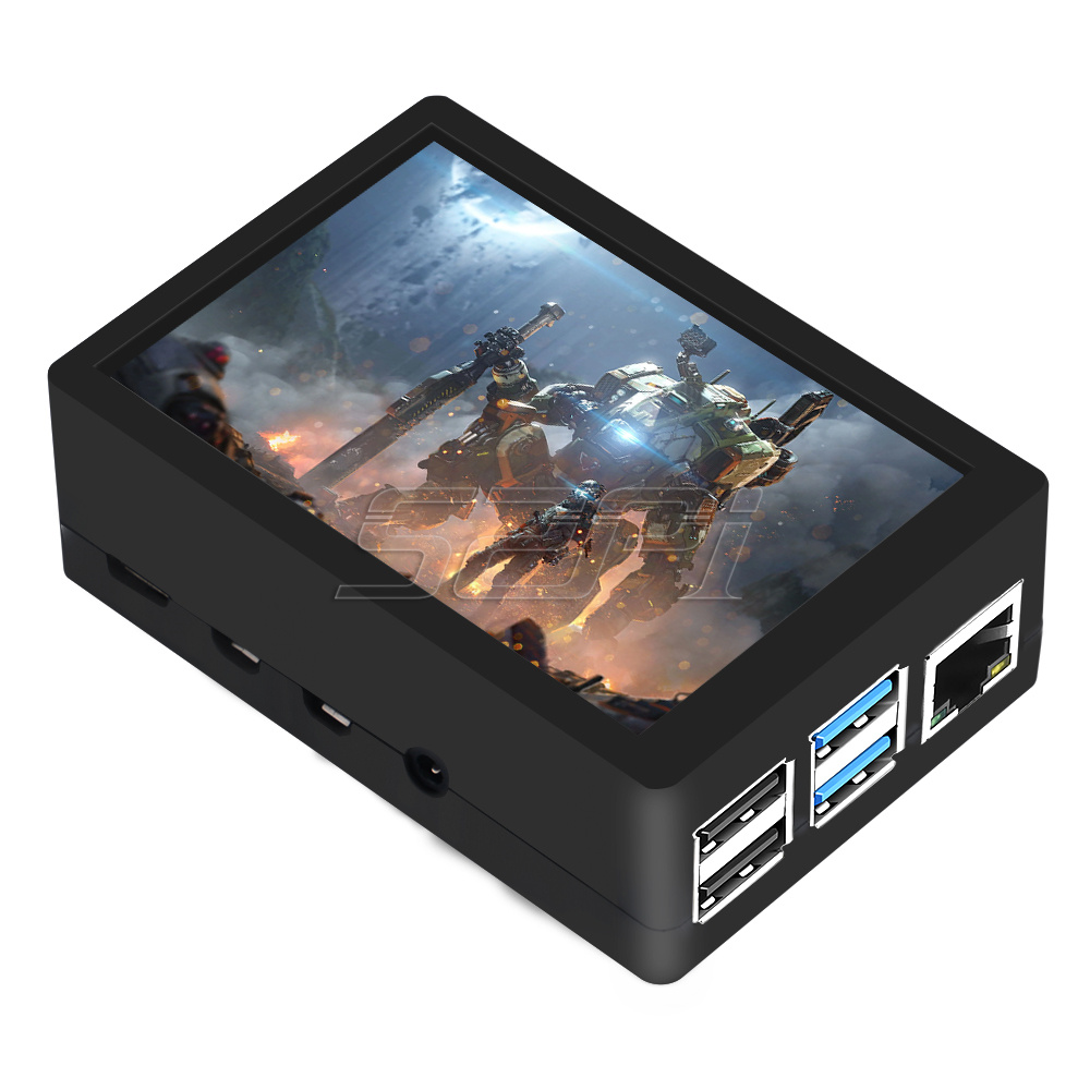 Kit de pantalla táctil resisti - Pi 4 Case reseña y precio