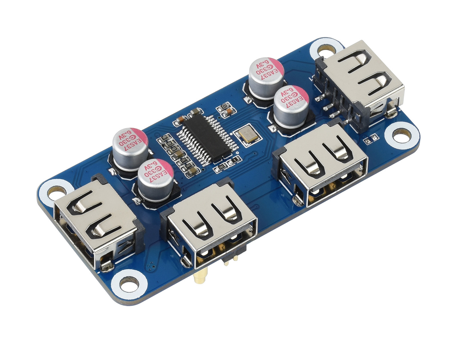 Waveshare USB HUB HAT (B) 4x p - Pi Zero reseña y precio