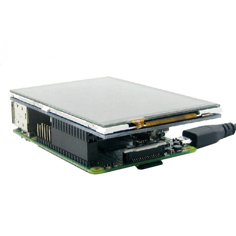 Pantalla táctil LED TFT de 3,5 - Pi Display reseña y precio