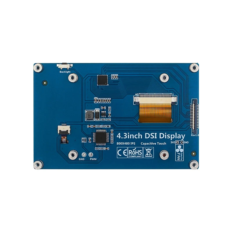Pantalla LCD Capacitiva con In - Raspberry Pi 5 reseña y precio