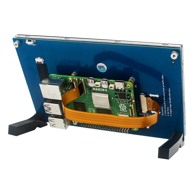 Pantalla LCD Capacitiva con In - Raspberry Pi 5 reseña y precio