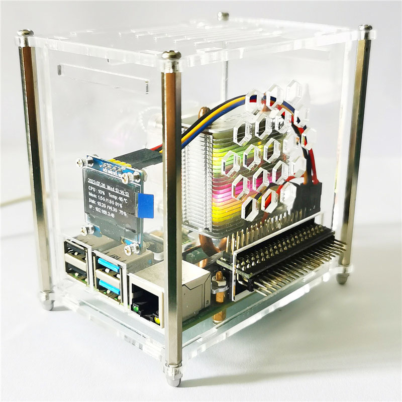 Raspberry Pi 4 Modelo B PWM To - Pi 4 Case reseña y precio