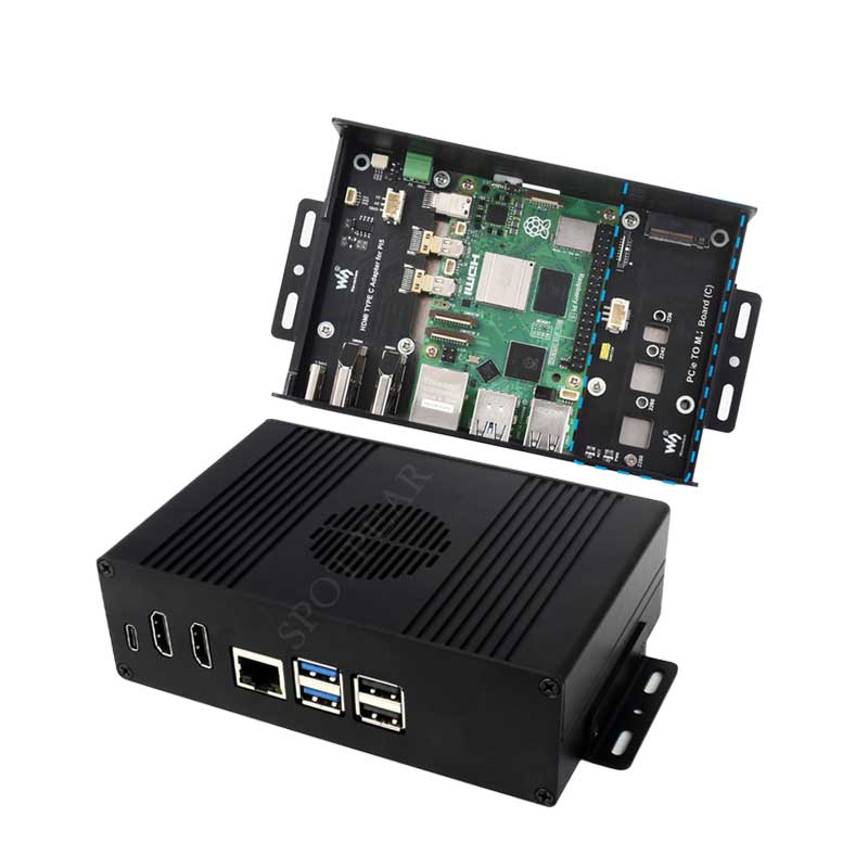 Raspberry Pi 5 Box Case Kit-C  - Raspberry Pi 5 reseña y precio