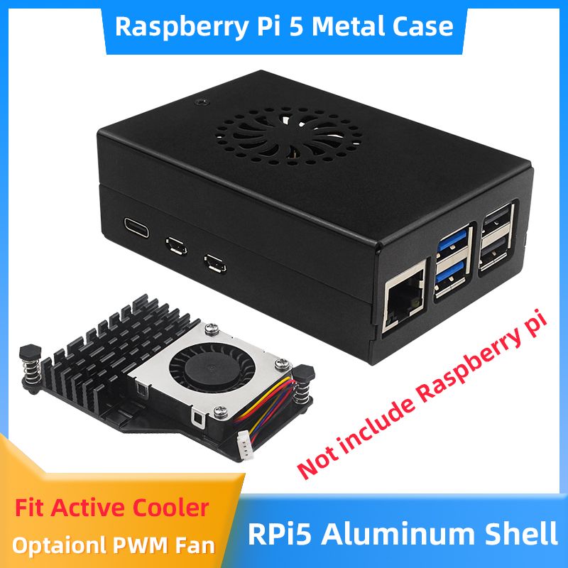 Raspberry Pi 5 carcasa de alea - Pi 5 Case reseña y precio