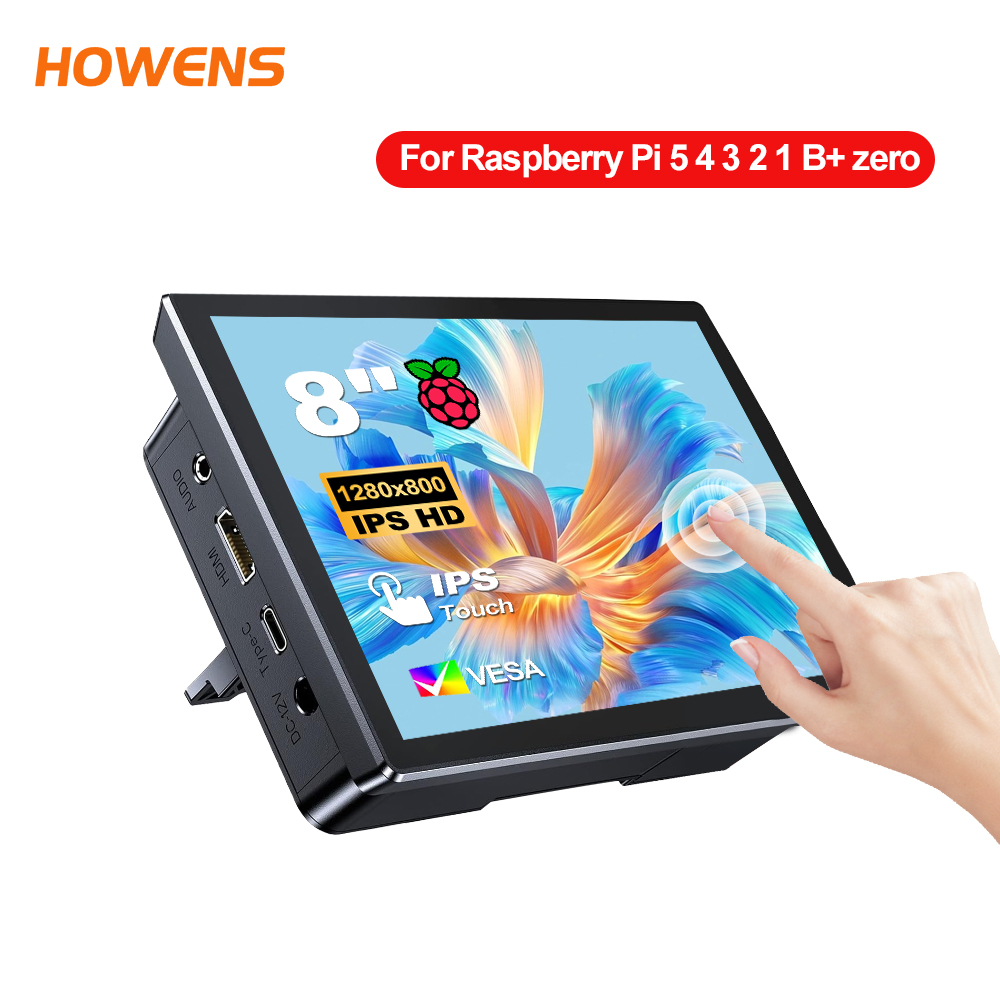 Monitor portátil con pantalla  - Pi 4 Case reseña y precio