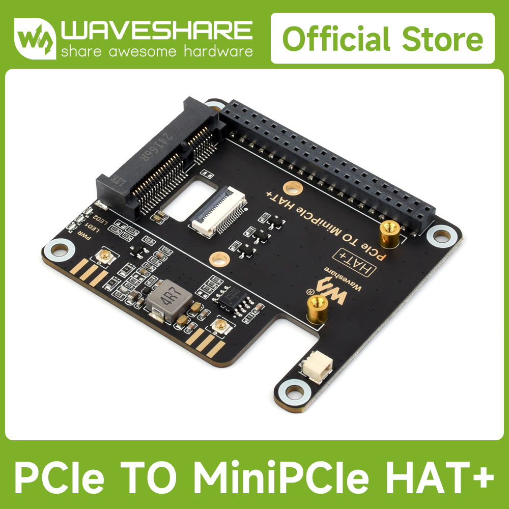 Adaptador Waveshare PCIe a Min - Raspberry Pi 5 reseña y precio